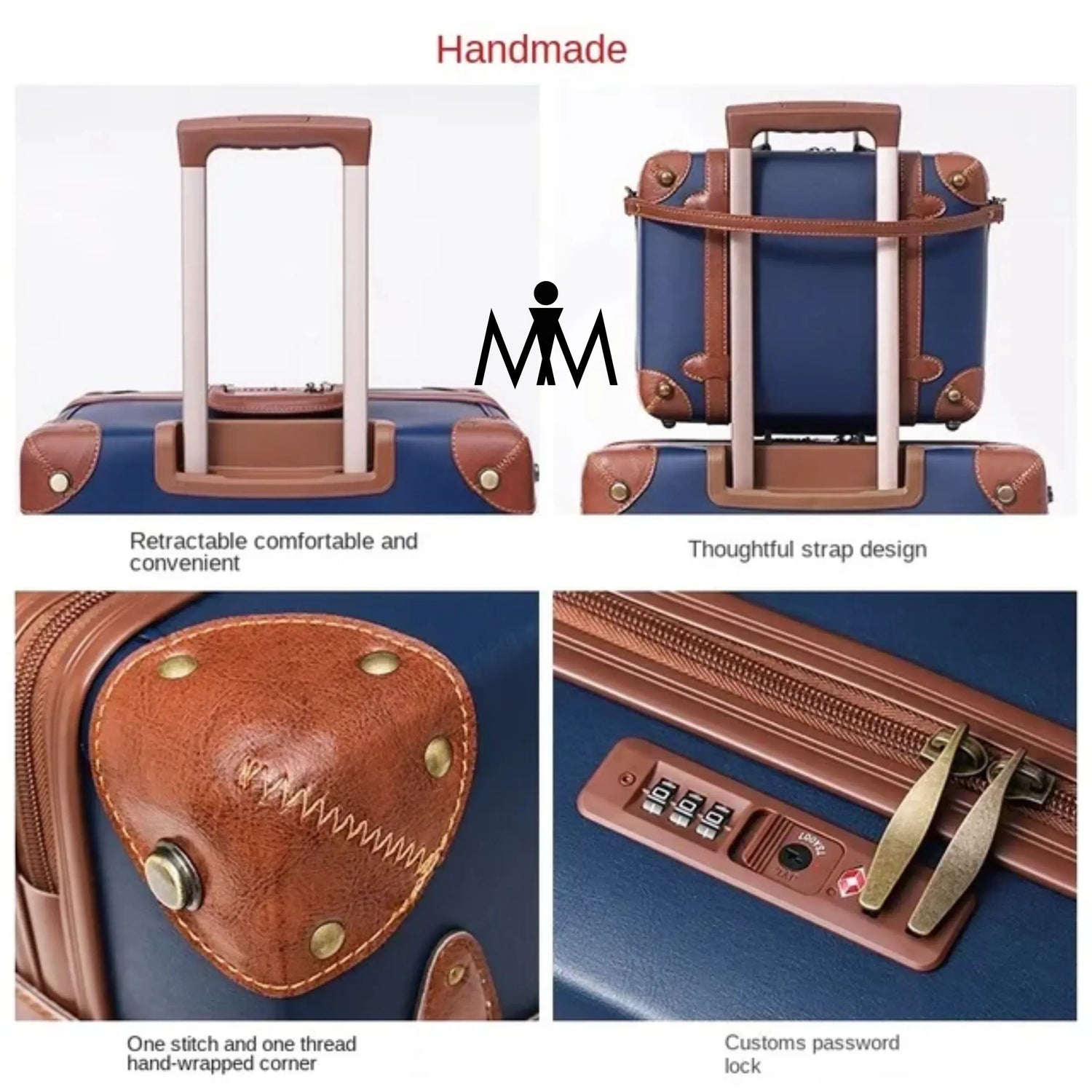 retro luggage set-Shop Now Market Moda USA