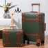 Stylish Retro Luggage Set with TSA Lock and 360° Wheels