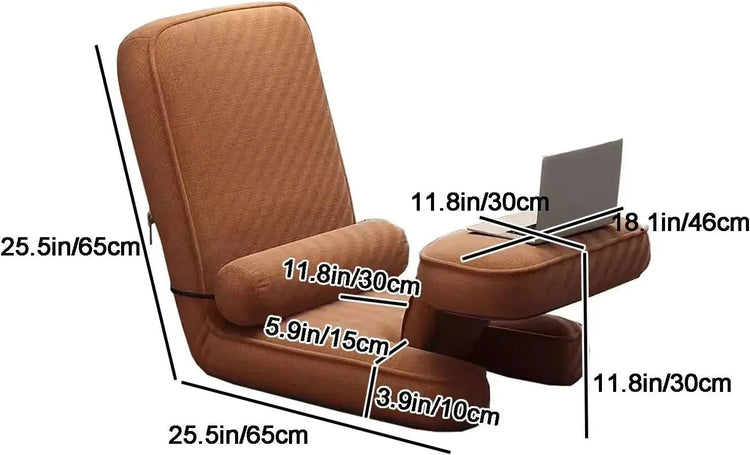 ergonomic folding sofa