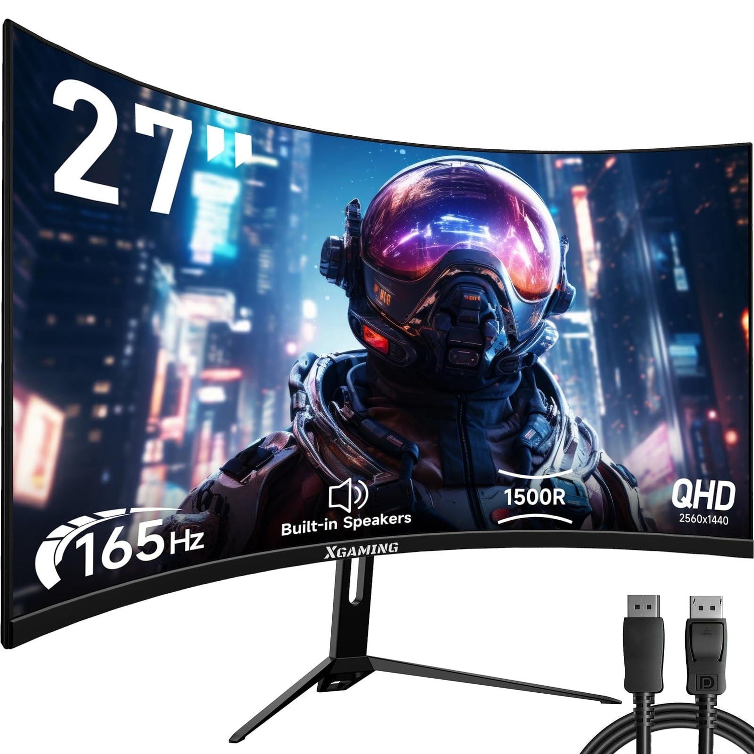 -27 curved qhd monitor -