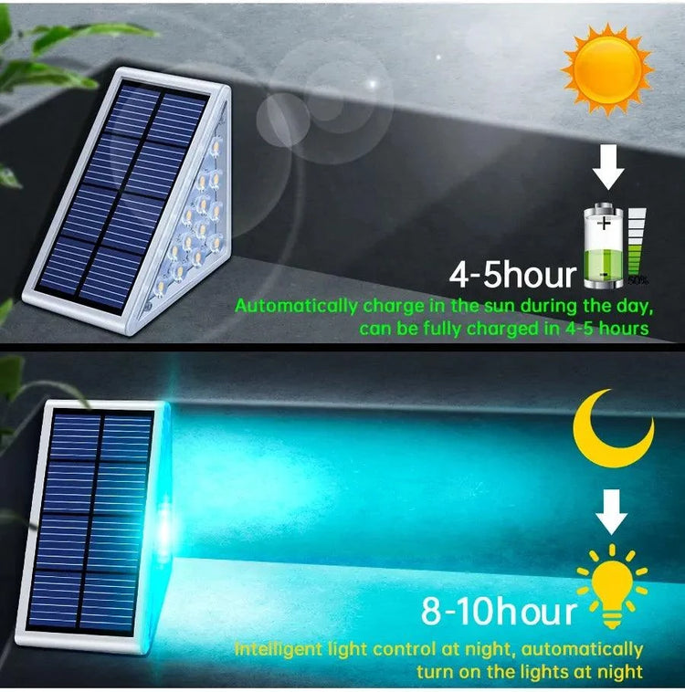 vivid led solar outdoor lights