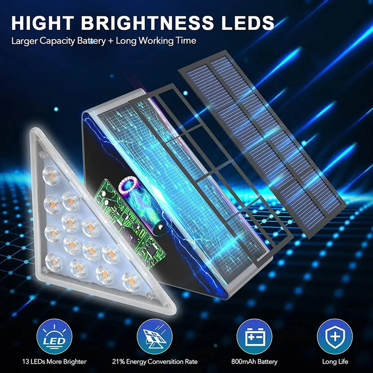 vivid led solar outdoor lights