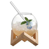 Handmade Borosilicate Glass ball Tumbler -sphere on the moon - Market Moda