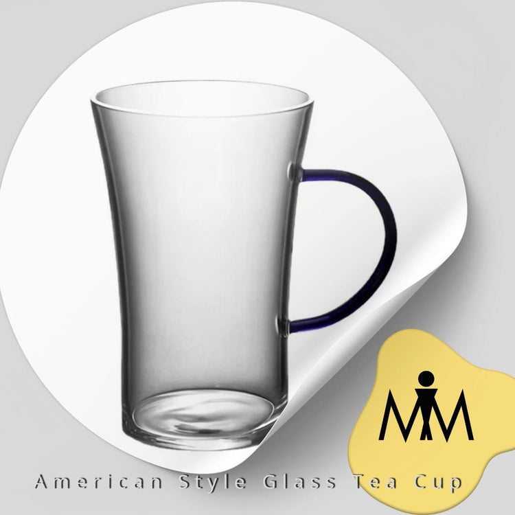 american style glass mug 200 ml