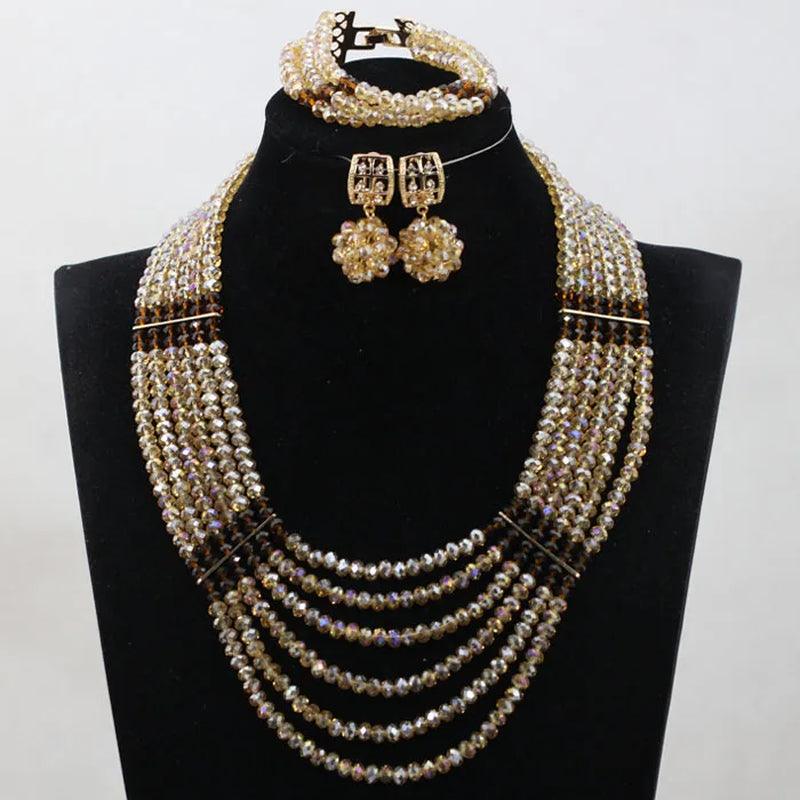 unique jewelry set elevates