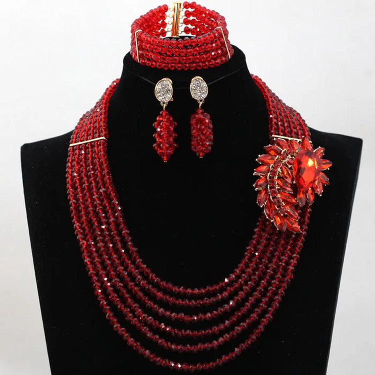 unique jewelry set elevates