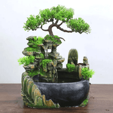 Water Fall Fountain for Serenity and Feng Shui Balance